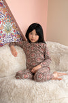 Meisjes Maddie Medallion - Premium Sleepwear by Feetje van Feetje in de kleur Bruin.