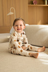 Unisex Cosy Cookie - Premium Sleepwear by Feetje van Feetje in de kleur Offwhite melange.