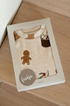Unisex Cosy Cookie - Premium Sleepwear by Feetje van Feetje in de kleur Offwhite melange.