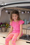 Jubel Flared broek AOP - Samba Shake