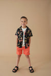 Sturdy Overhemd k/m AOP - Happy Rio