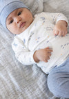 Jongens Longsleeve AOP - Blue Ocean van Feetje in de kleur Offwhite in maat 62.
