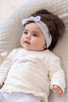 Meisjes Longsleeve - Sea La Vie van Feetje in de kleur Offwhite in maat 86.
