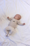 Unisexs Sweater - Sleepy Sheepy van Feetje in de kleur Bruin in maat 62.
