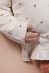 Meisjes Longsleeve AOP - Morning Sun van Feetje in de kleur Off White in maat 62.