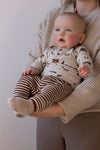 Jongens Longsleeve AOP - Wild World van Feetje in de kleur Bruin in maat 86.