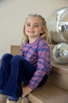 Meisjes Sweater AOP - Wild Soul van Jubel in de kleur Violet in maat 128.