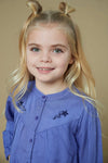 Meisjes Blouse - Wild Soul van Jubel in de kleur Lavendel in maat 128.