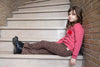 Meisjes Sweater - Queen Of Hearts van Jubel in de kleur Roze in maat 128.