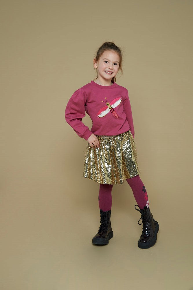 Meisjes Sweater - Shine Bright van Jubel in de kleur Violet in maat 128.
