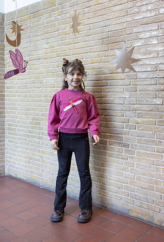 Meisjes Sweater - Shine Bright van Jubel in de kleur Violet in maat 128.