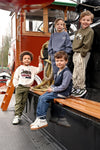 Jongens Sweater oversized - Rock the Earth van Sturdy in de kleur Army in maat 128.