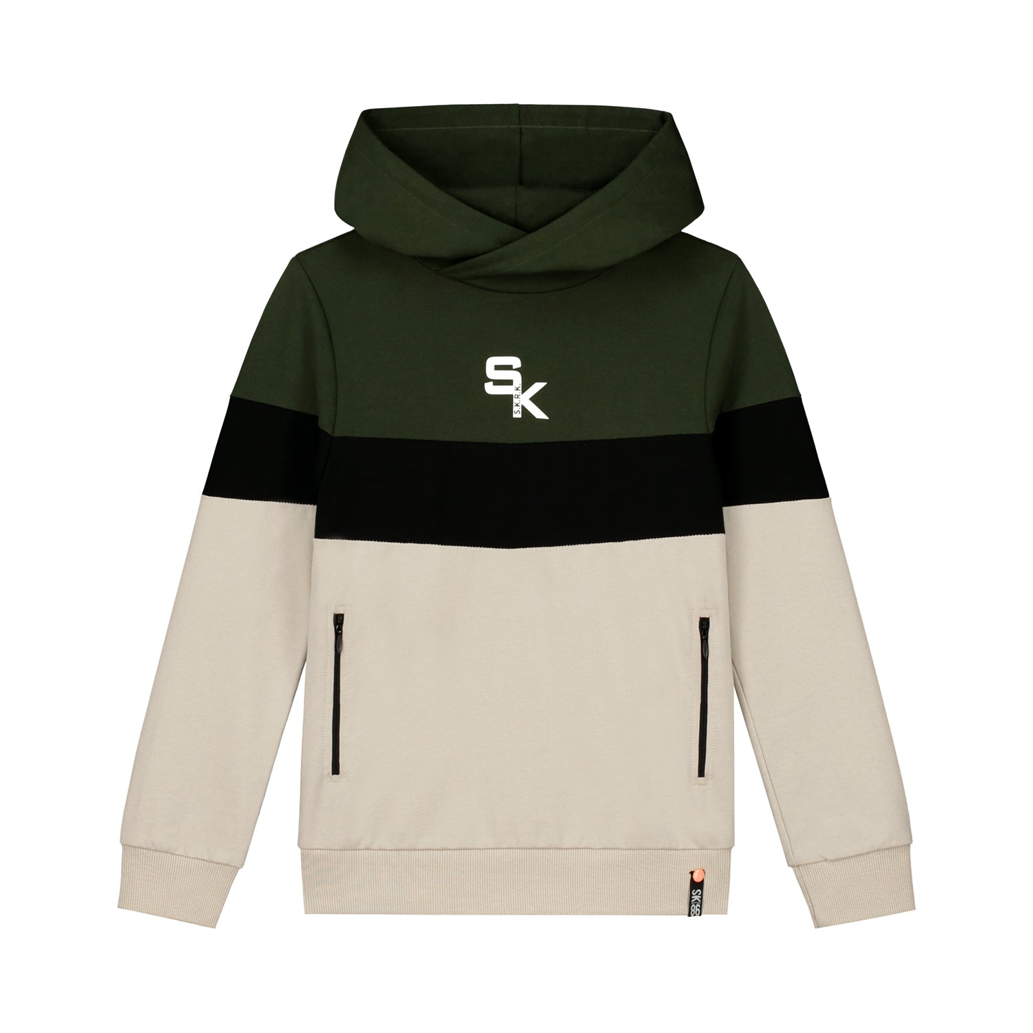 Skurk Hoodie Silke Army (outlet)