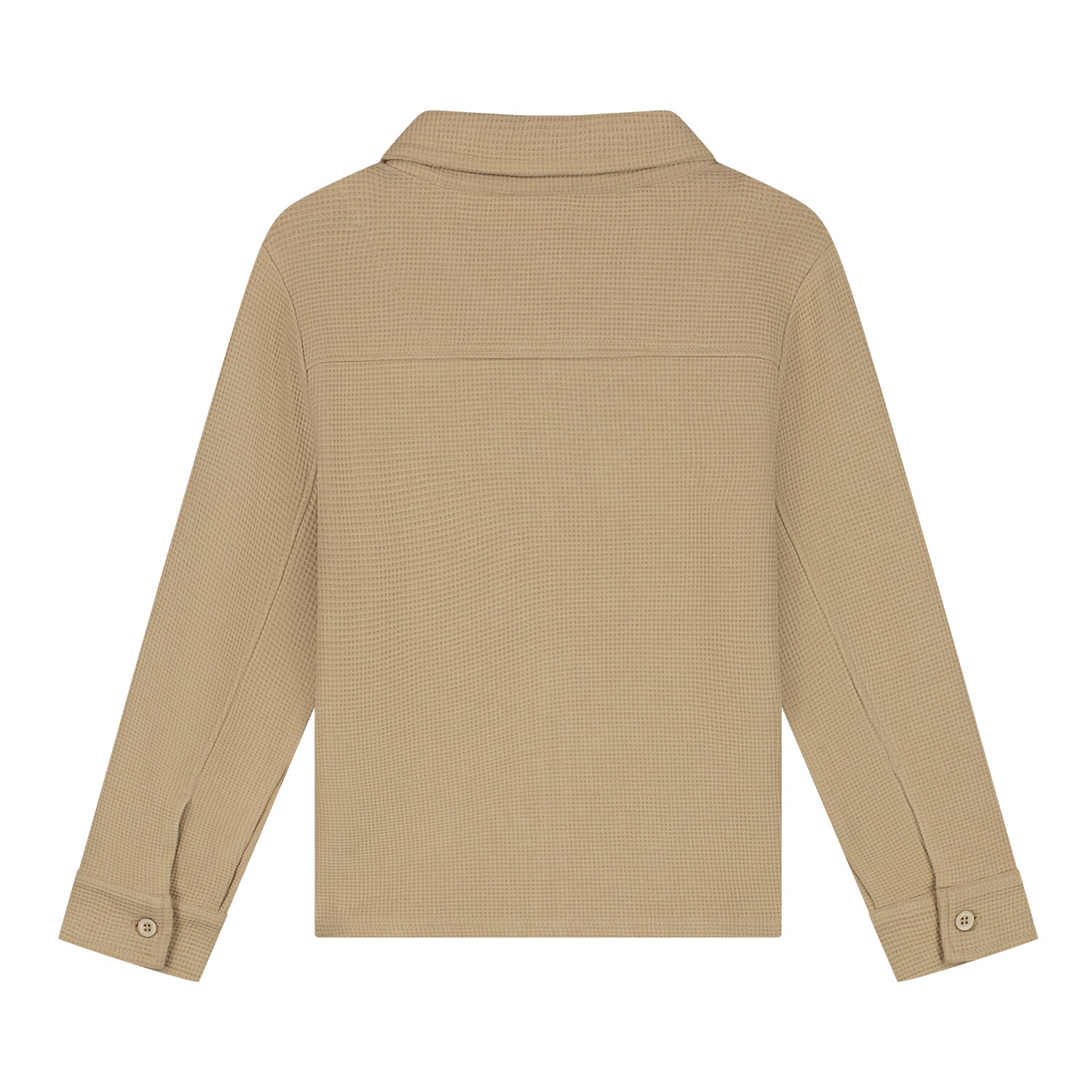 Jongens Zip overshirt Silly Sand van Skurk in de kleur Sand in maat 170.