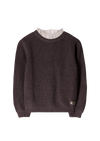Baje Studio Soho knitted collar top purple vintage