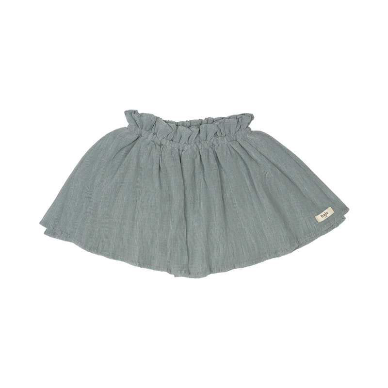 Baje Studio Strawberry crincle skirt greyish blue