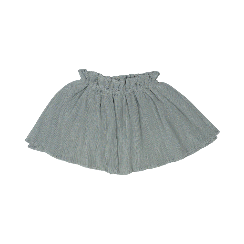 Baje Studio Strawberry crincle skirt greyish blue