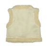 Baje Studio Syon gilet teddy creme
