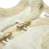 Baje Studio Syon gilet teddy creme