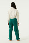 Meisjes Sweater with zipper van Garcia in de kleur Cream melee in maat 164-170.