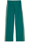 Meisjes Sporty pants with stripe van Garcia in de kleur Forest leaf in maat 164.