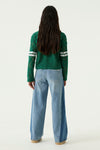 Meisjes Jeans with stripe van Garcia in de kleur Light used in maat 164.