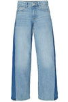 Meisjes Jeans with stripe van Garcia in de kleur Light used in maat 164.