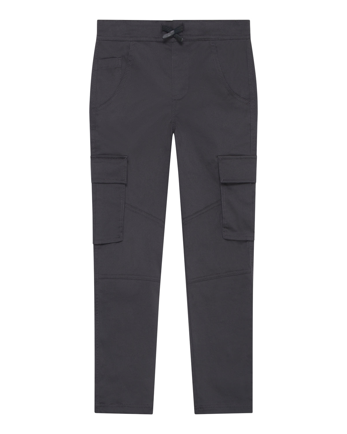 Jongens Cargo Trouser van Lyle & Scott in de kleur Gunmetal in maat 170-176.