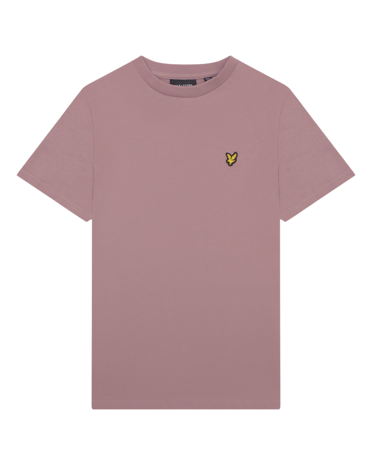 Jongens Plain T-shirt van Lyle & Scott in de kleur Mountain Thistle in maat 170-176.