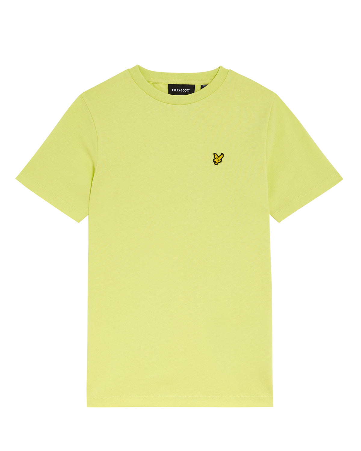 Jongens Plain T-shirt van Lyle & Scott in de kleur X585 Steward in maat 170-176.