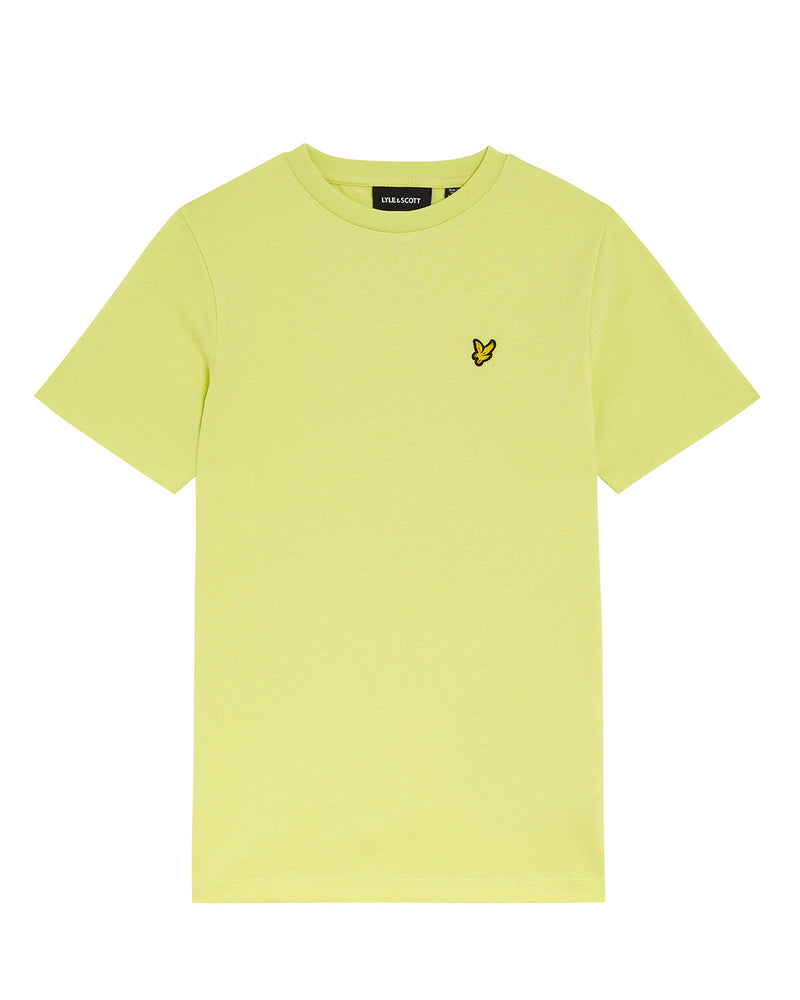 Jongens Plain T-shirt van Lyle & Scott in de kleur X585 Steward in maat 170-176.