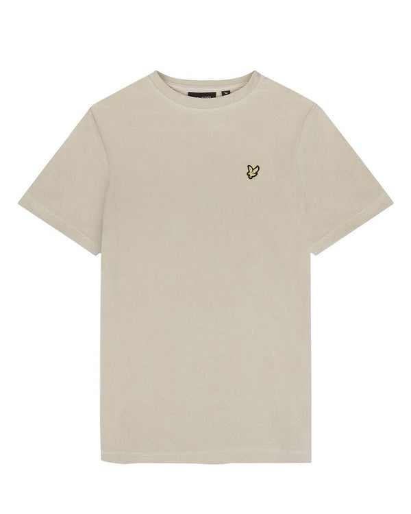 Jongens Towelling T-shirt van Lyle & Scott in de kleur Cove in maat 170-176.