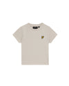 Jongens SS Plain T-shirt van Lyle & Scott in de kleur W870 Cove in maat 92-98.