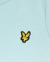 Jongens SS Plain T-shirt van Lyle & Scott in de kleur X580 Future Blue in maat 92-98.