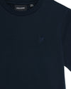 Jongens Tonal T-shirt van  in de kleur Z271 Dark Navy in maat 170-176.
