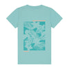 Skurk T-shirt Tama Pastel Turquoise