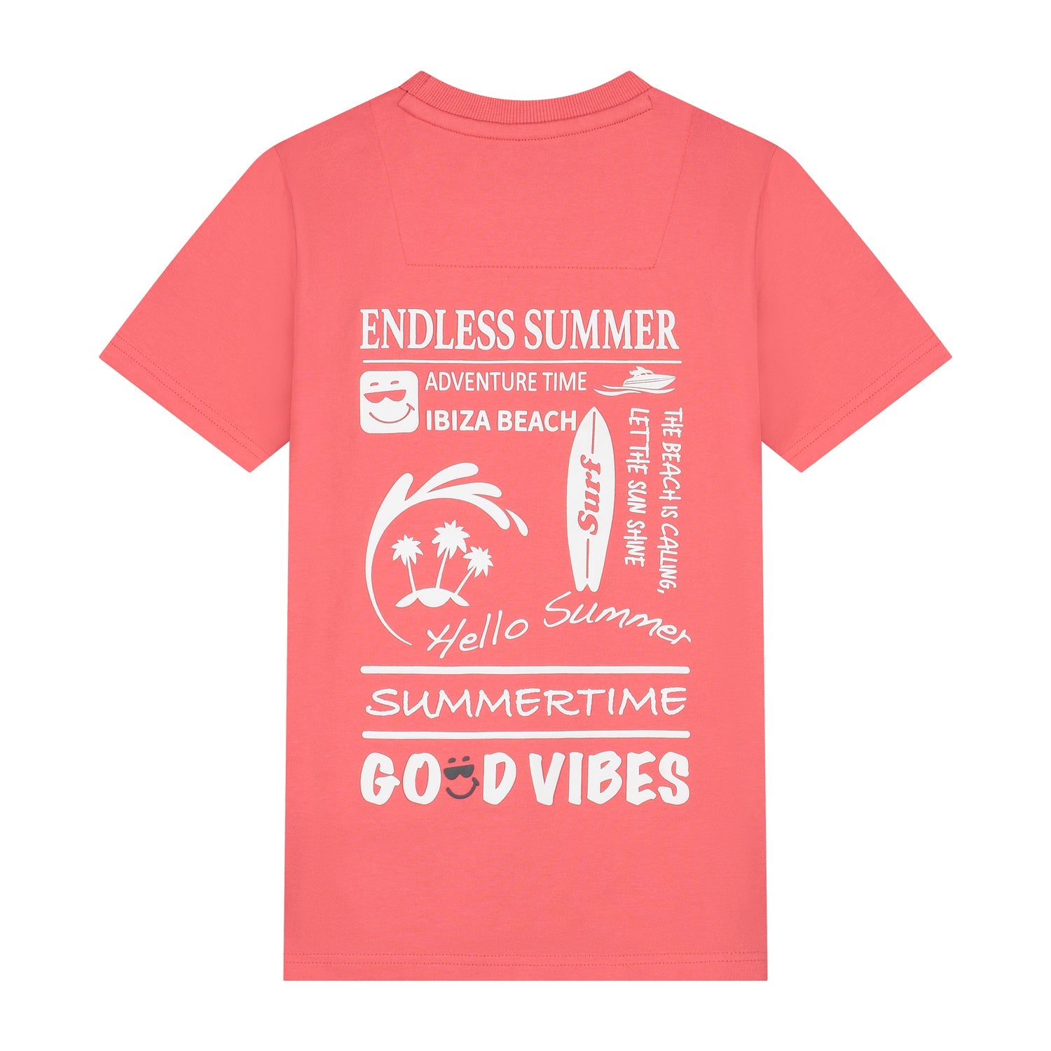 Jongens T-shirt Tan van Skurk in de kleur Raspberry in maat 170.