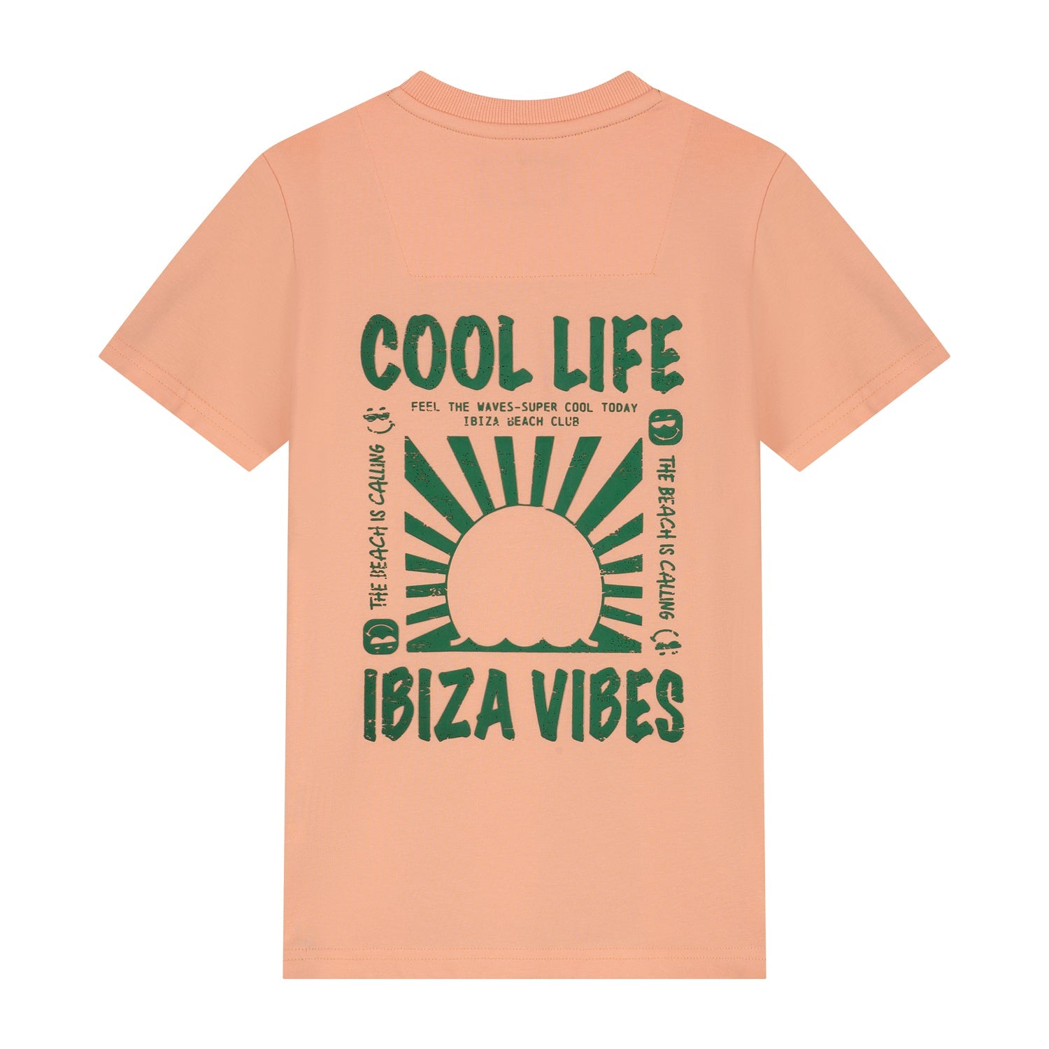 Jongens T-shirt Tank Peach van Skurk in de kleur Peach in maat 170.