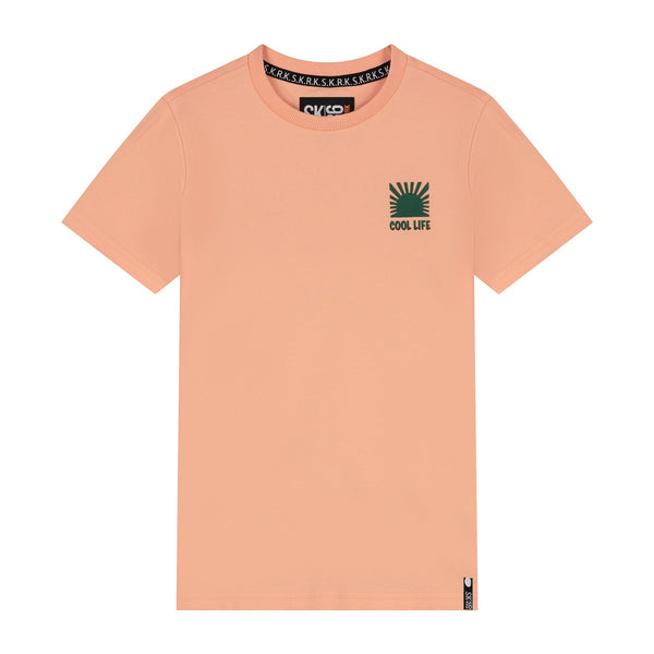 Jongens T-shirt Tank Peach van Skurk in de kleur Peach in maat 170.