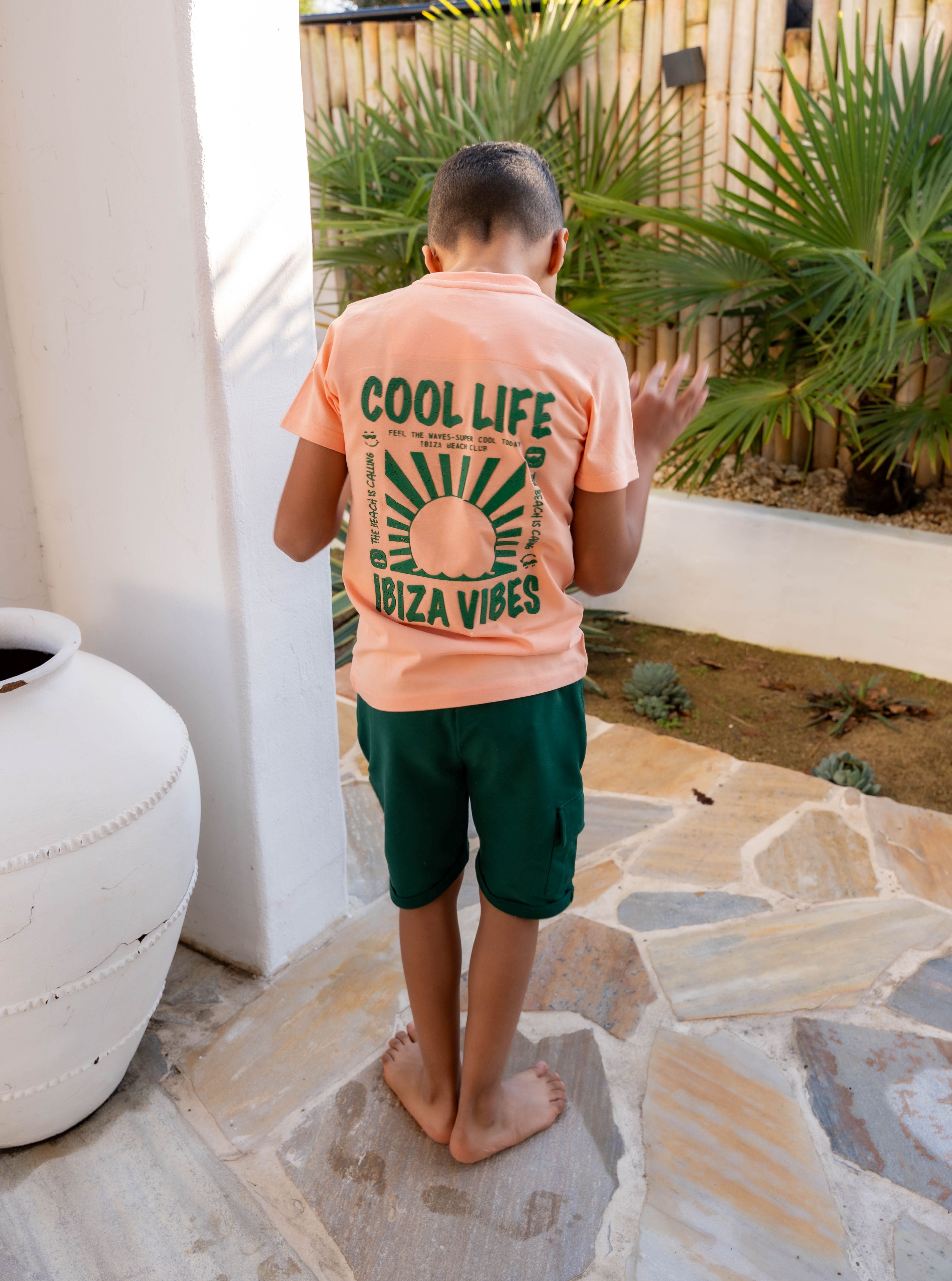 Skurk T-shirt Tank Peach