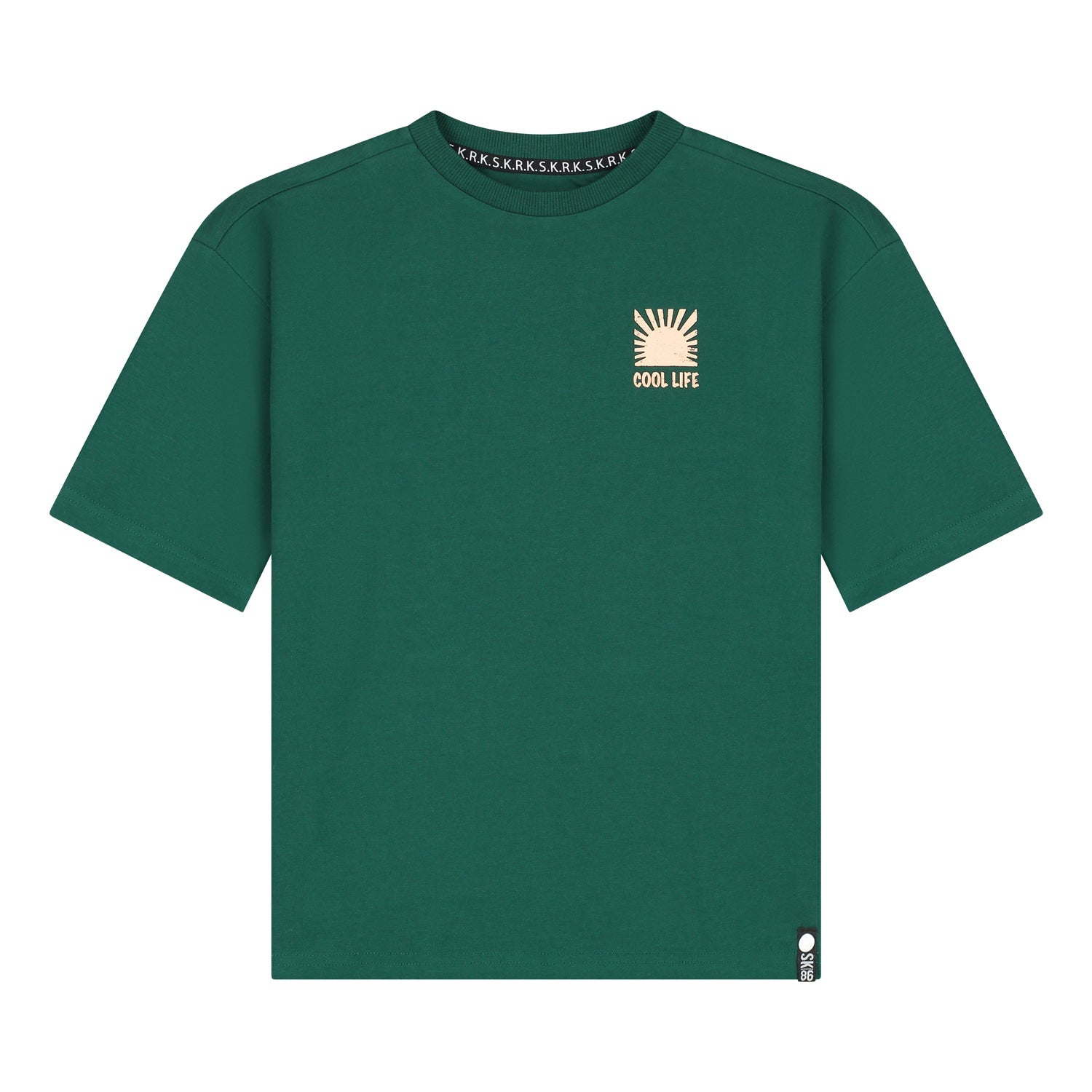 Jongens T-shirt Tank Green van Skurk in de kleur green  in maat 170.