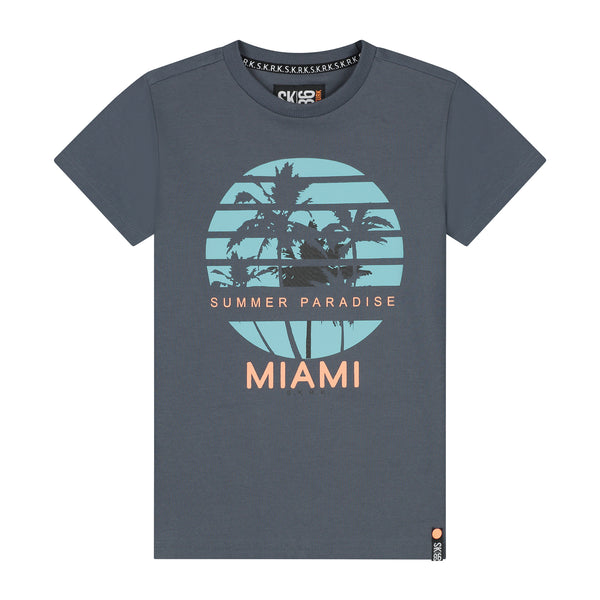 Skurk T-shirt Tar Dark grey