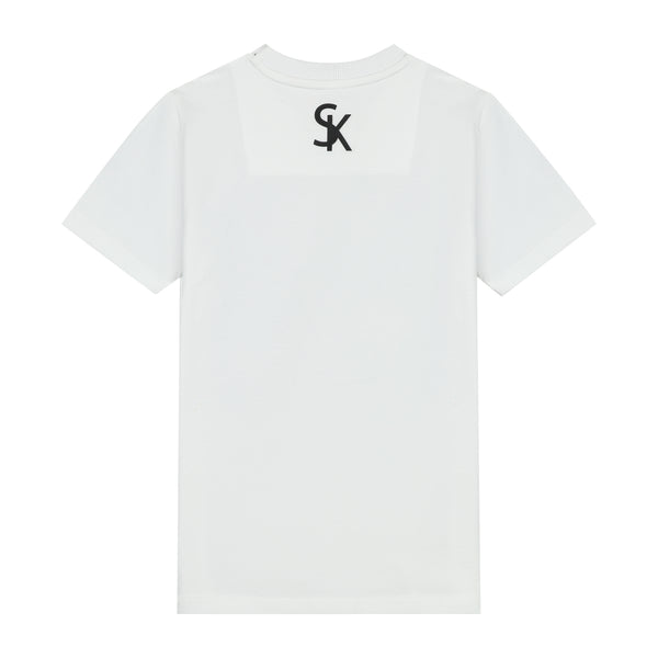 Skurk T-shirt Tarik White