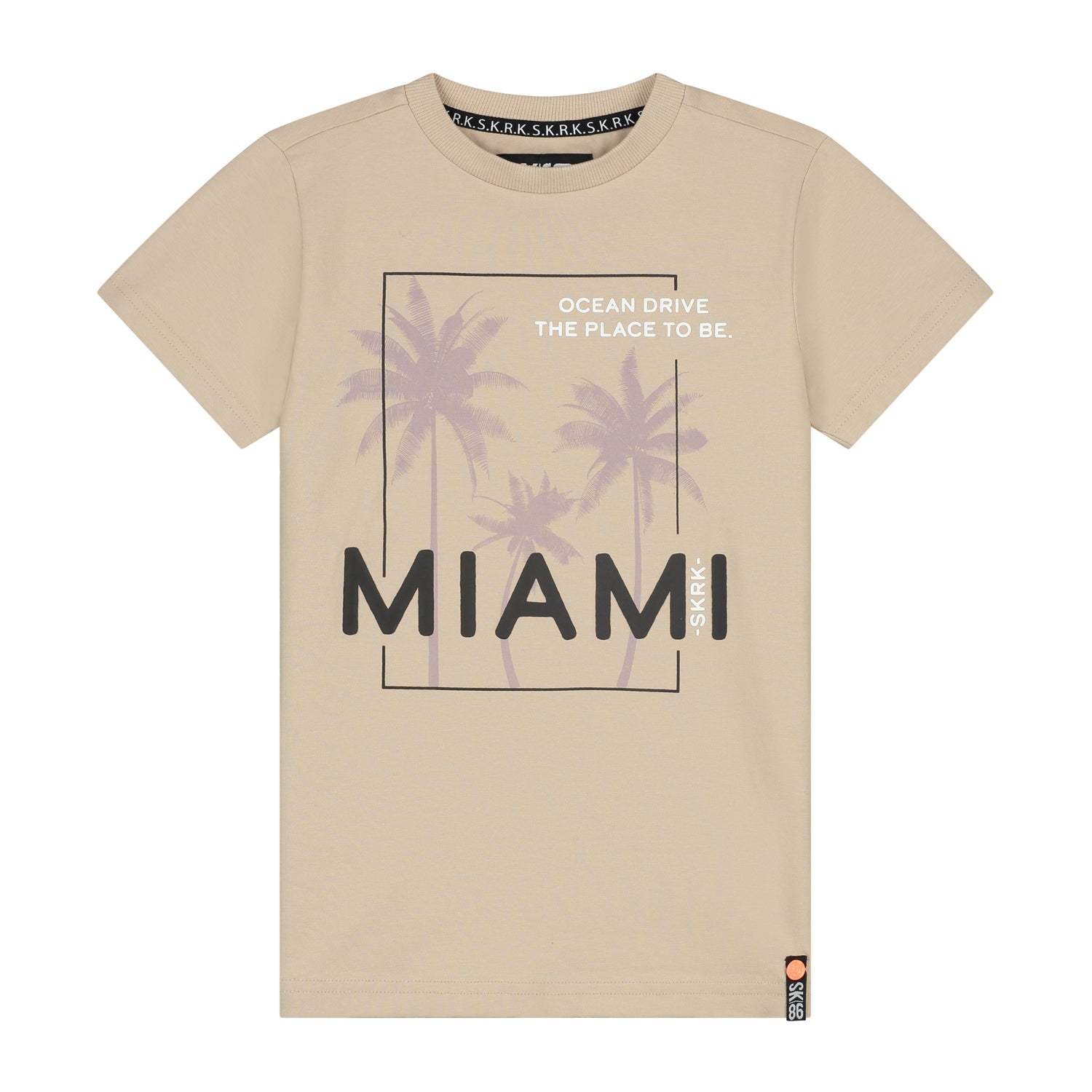 Skurk T-shirt Tcott Sand
