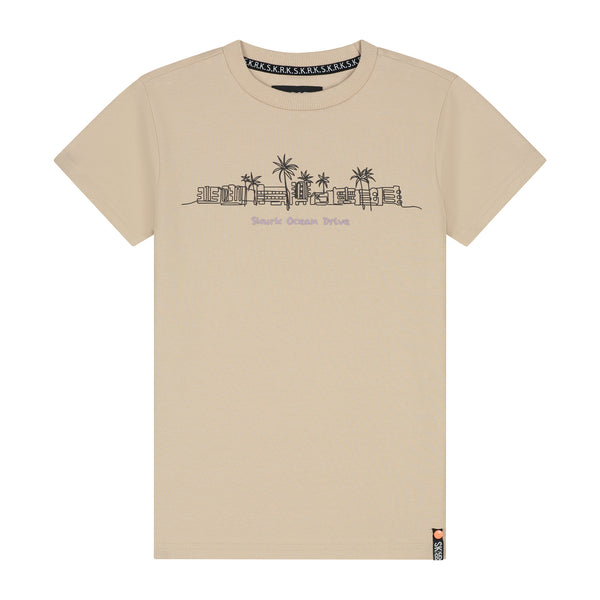 Skurk T-shirt Tef Sand