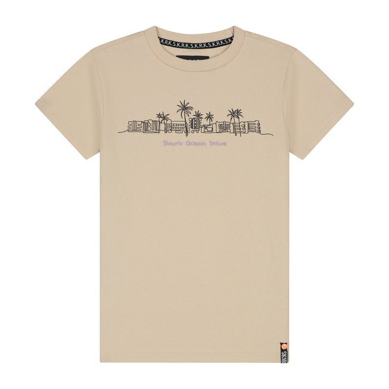 Skurk T-shirt Tef Sand
