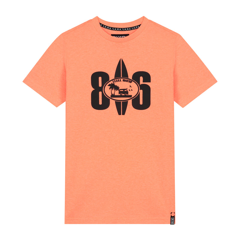 Skurk T-shirt Tevin Coral