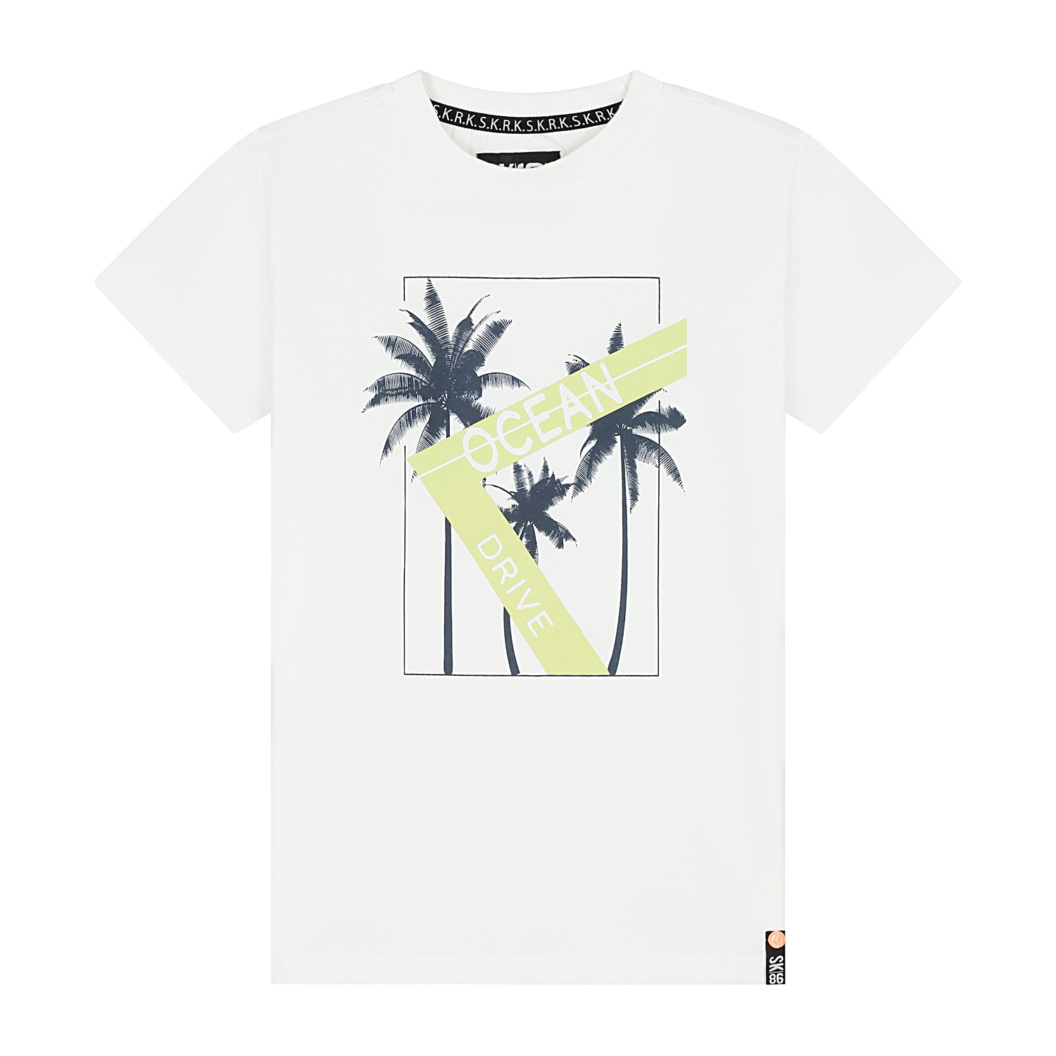Skurk T-shirt Tunny White