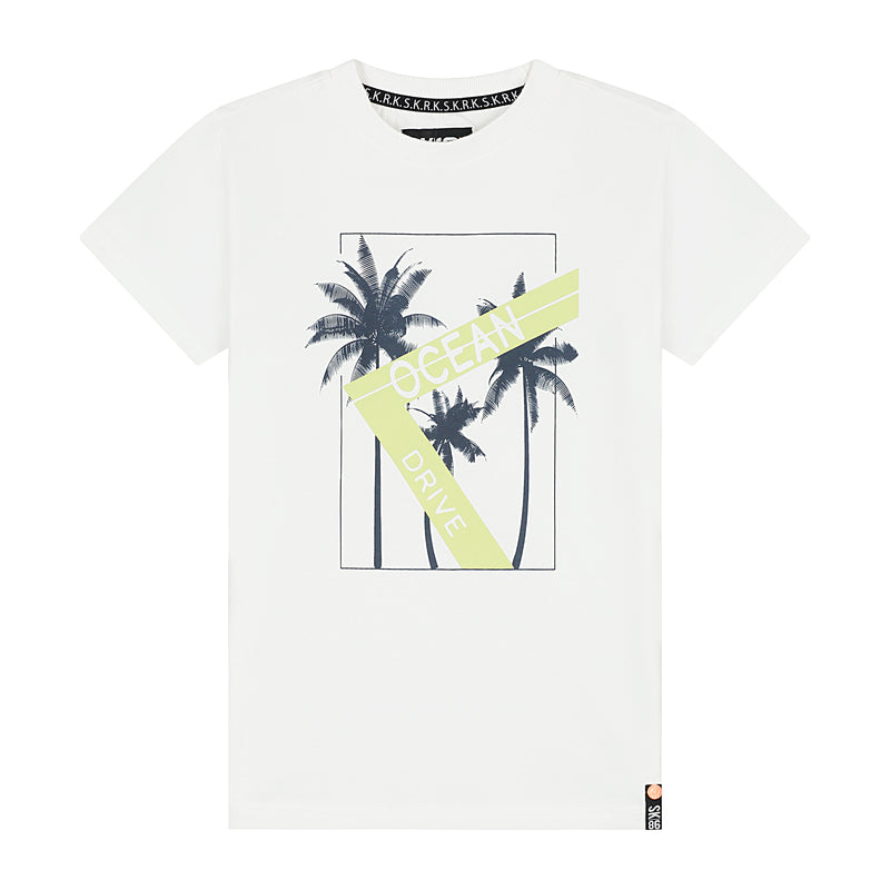 Skurk T-shirt Tunny White