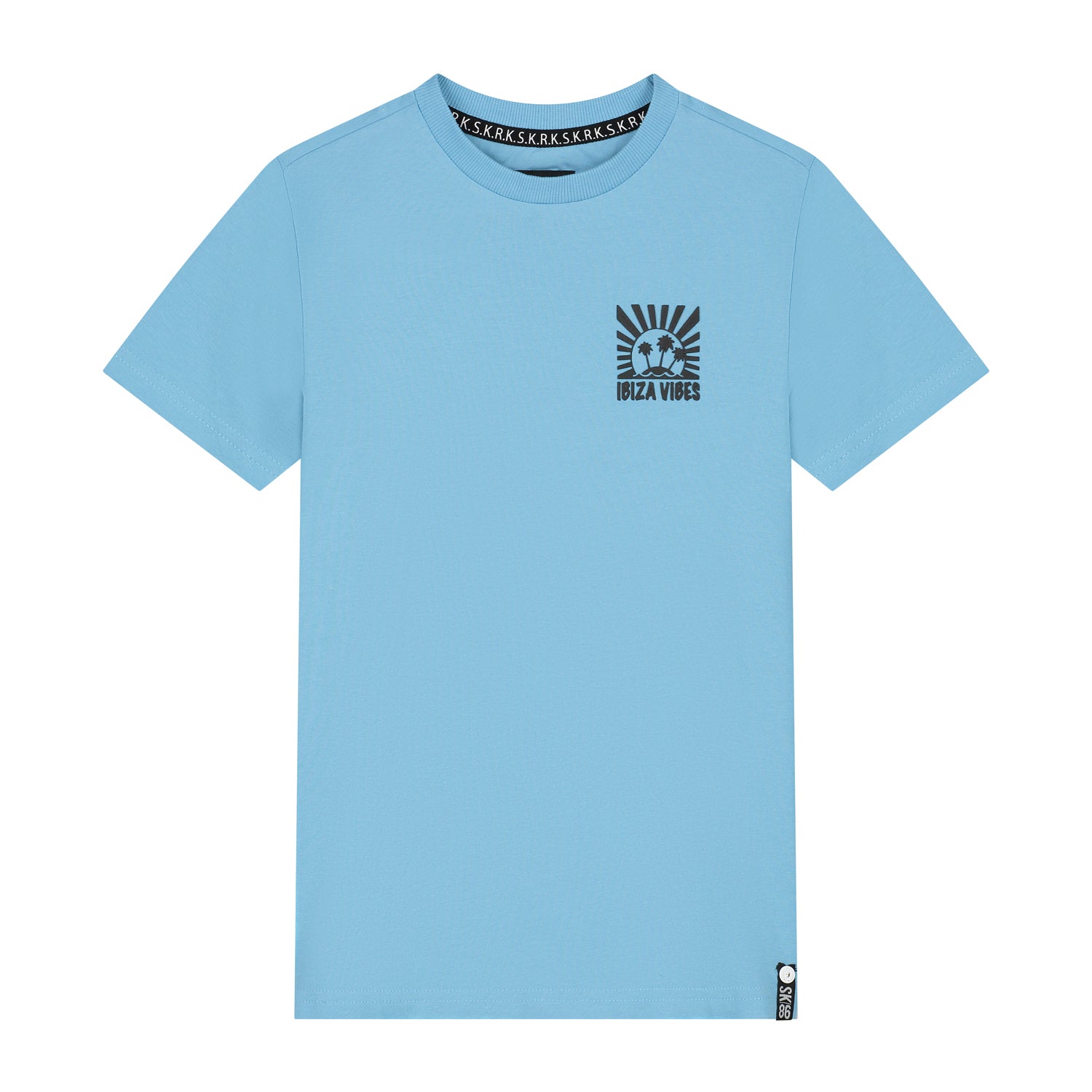 Jongens T-shirt Turf van Skurk in de kleur Baby Blue in maat 170.